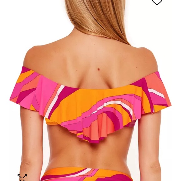 Trina Turk 2pc  Vivid Vista Vivid multi color bikini. Size 6 & 8 - Picture 6 of 7